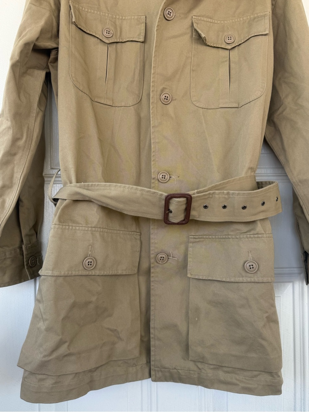 Vintage Ralph Lauren | Mens Jacket | Safari Field Military Cotton - Picture 4 of 9